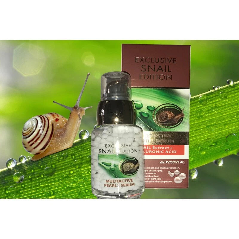 ARSY ROSA UNIQUA EXCLUSIVE SNAIL EDITION 30 ml MULTIACTIVE PEARLS SERUM SNAIL EXTRACT + HYALURONIC ACID