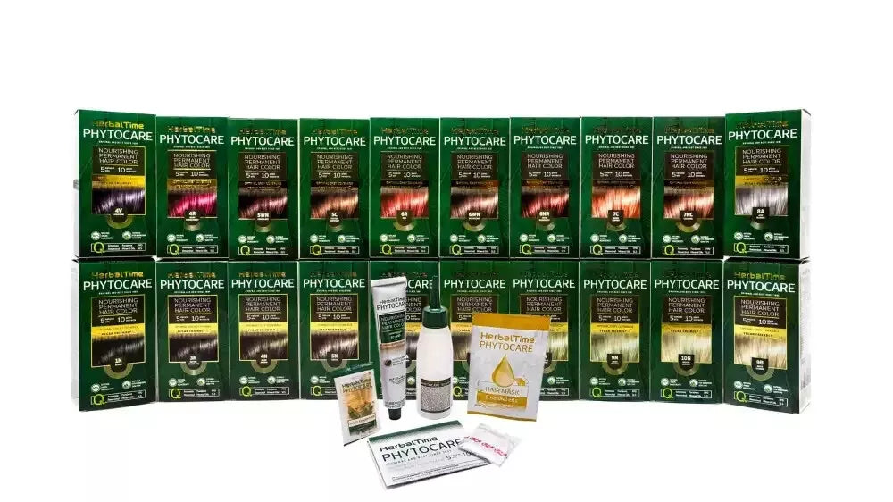 ROSA IMPEX HERBAL TIME PHYTOCARE NOURISHING PERMANENT HAIR COLOUR DYE VEGAN