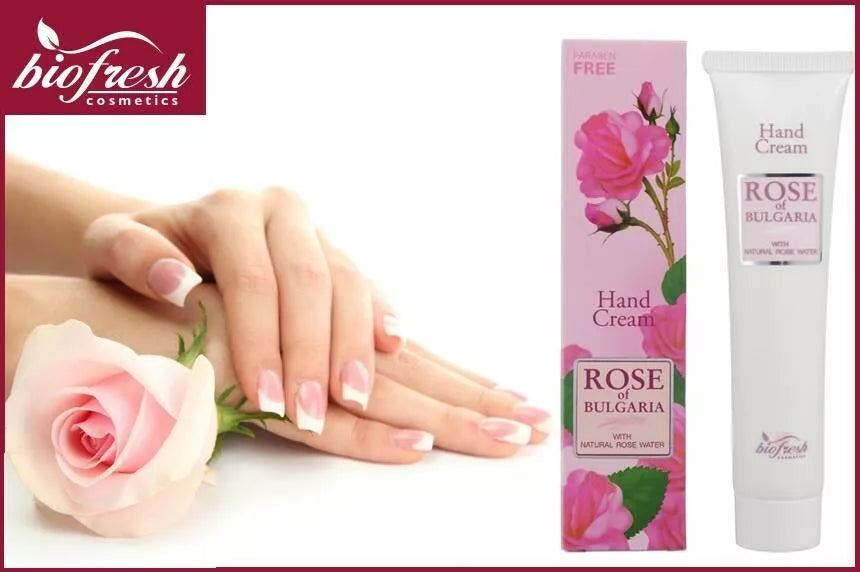 Biofresh HAND CREAM "ROSE OF BULGARIA" With Natural Rose Water 75 ml