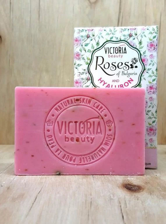Victoria Beauty "Roses of Bulgaria & Hyaluron" 70 gr Glycerin Soap with Rose Oil & Hyaluron