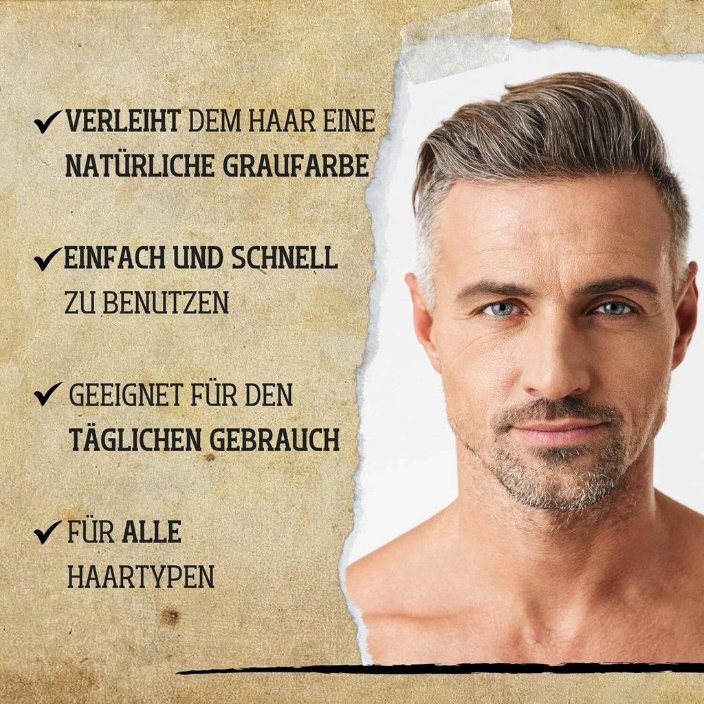 Rosa Impex Men's Master 120 ml Repigmenting Shampoo For Gray Men Hair Baobab oil