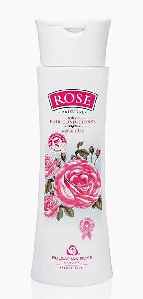 Rose original Hair Conditioner Bulgarian Rose Natural Pure Oil & Rose water 200ml