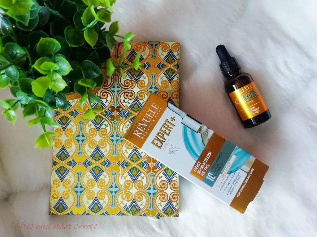 REVUELE EXPERT + ENERGY ENERGY  SERUM ACTIVATOR FOR FACE 10% FISION HYDRATE® , ELASTIN , VITAMIN C