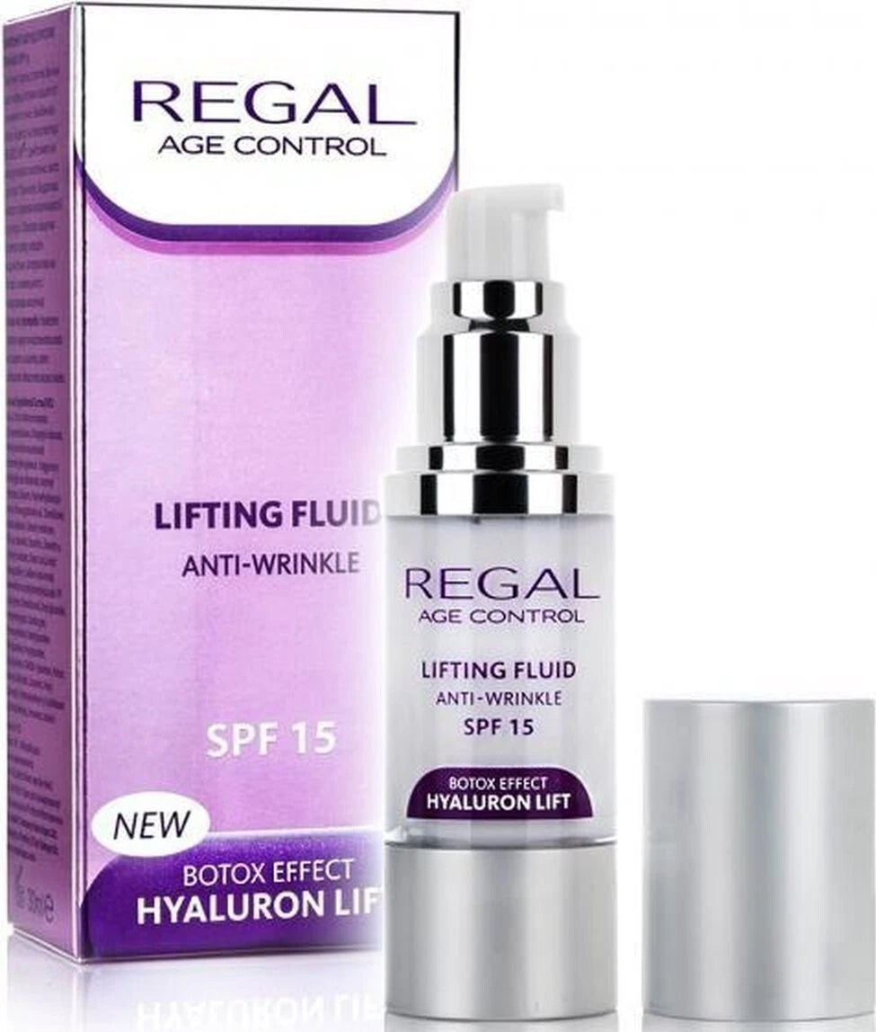 Regal Age Control 30ml Anti – Wrinkle filler, Lifting fluid SPF 15 Hyaluron Lift