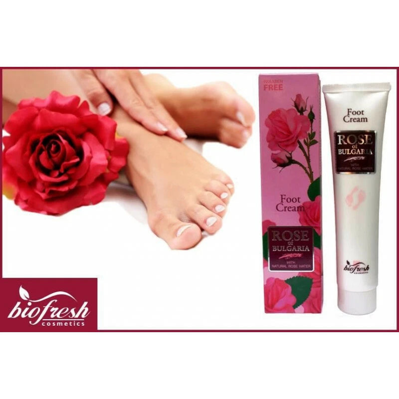 Biofresh “Rose of Bulgaria“ 75ml Foot cream With natural rose water Regenerative