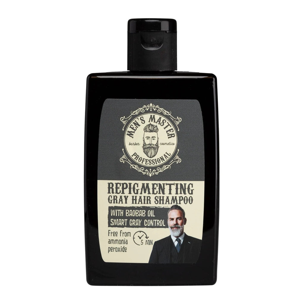 Rosa Impex Men's Master 120 ml Repigmenting Shampoo For Gray Men Hair Baobab oil