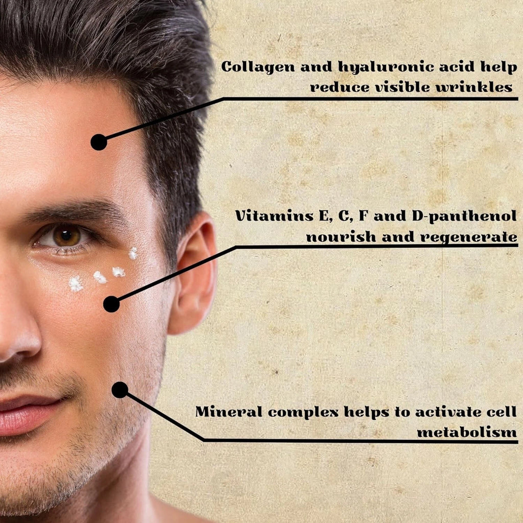 Rosa Impex Men’s Master 75ml Rejuvenating Face Cream Smoothing & Hydrating