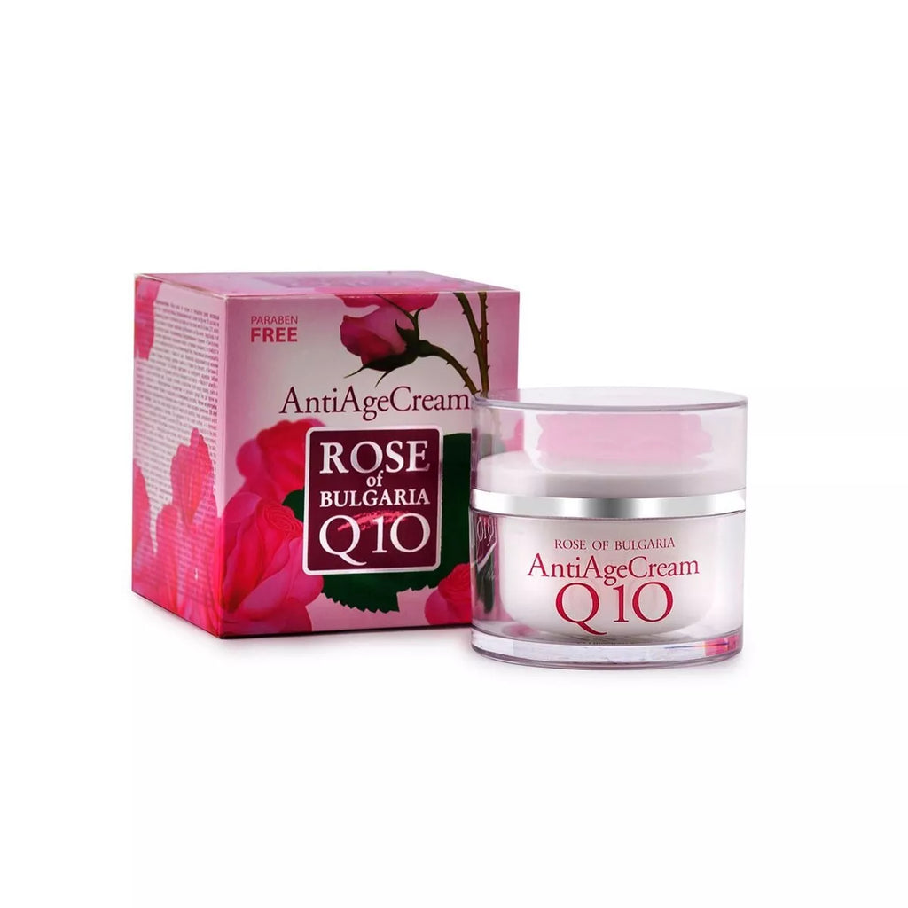 BIOFRESH ROSE OF BULGARIA 50ml Anti Age cream Natural rose oil & Q10 Rejuvenates