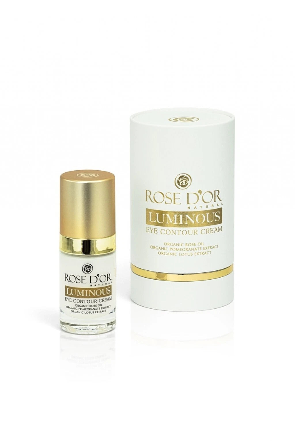 Bulgarian Rose Karlovo “ Rose D`or Luminous “ Eye contour cream 15 ml