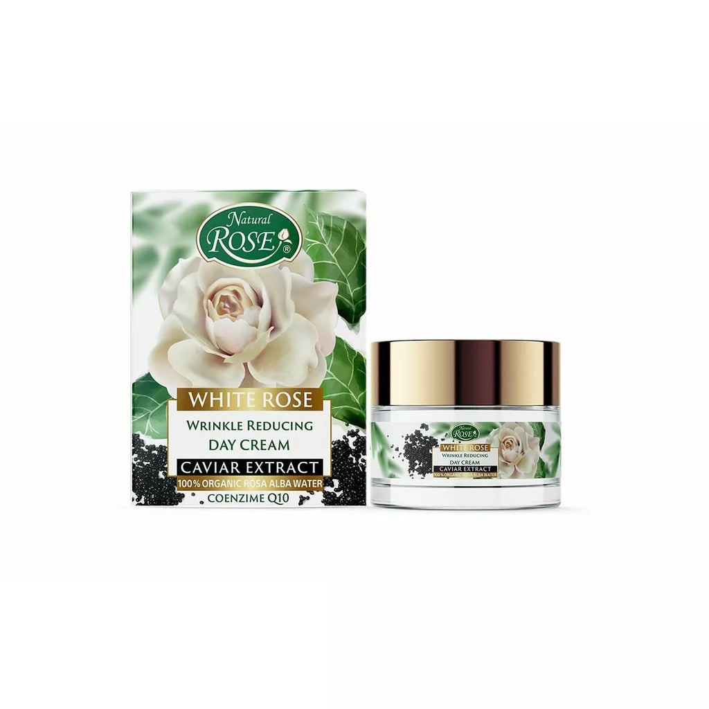 ARSY Anti–wrinkle concentrate 50ml Day cream White Rose Alba water Caviar extract Q10