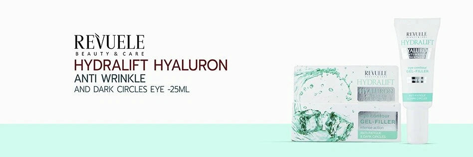 REVUELE BEAUTY & CARE HYDRALIFT HYALURON ANTI WRINKLE TREATMENT 15 ml EYE CONTOUR GEL – FILTER