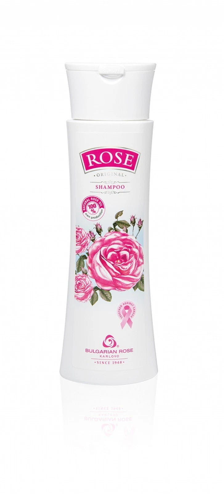 Rose original Hair shampoo Bulgarian Rose Natural Pure Oil & water 200ml
