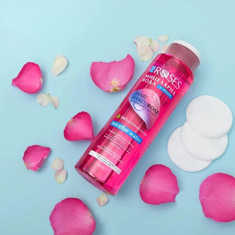 AGIVA [HAR] HYALUROSE 400 ml Bi-phasic Micellar Water with Hyaluronic Acid & Roe Water