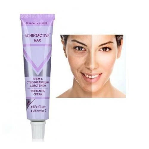 ACHROACTIVE MAX CREAM WHITENING EFFECT UV ACHROMAXYL DARK,AGE SPOT 45ml EU made