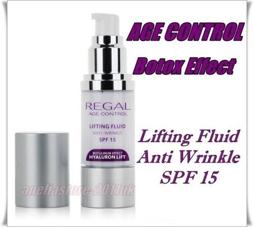 Regal Age Control 30ml Anti – Wrinkle filler, Lifting fluid SPF 15 Hyaluron Lift