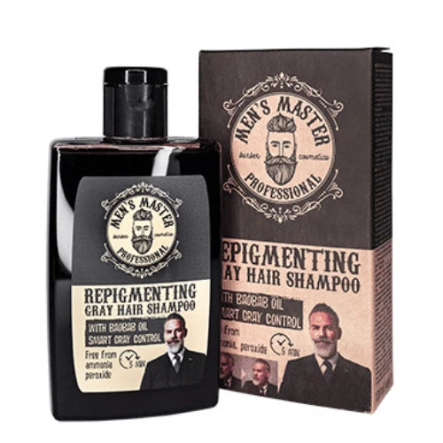Rosa Impex Men's Master 120 ml Repigmenting Shampoo For Gray Men Hair Baobab oil