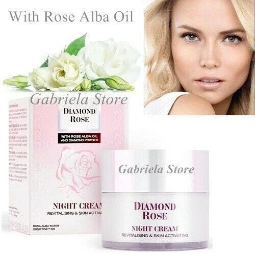Biofresh “ Diamond Rose “ 50 ml Revitalizing & Skin Activating Night cream with Rose Alba Oil